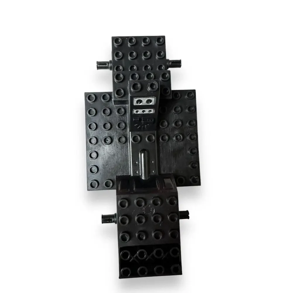 Mega Bloks Black Vehicle Base Frame Car Truck Automobile Replacement Build Part